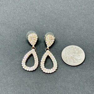 Rhinestone earrings